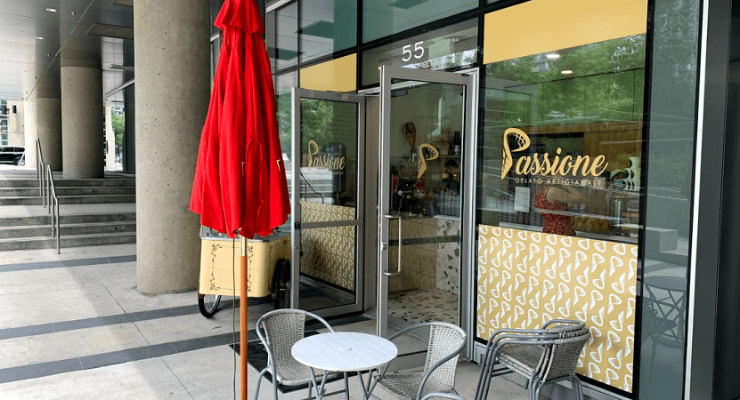 Dairy-Free Treats at Passione Gelato