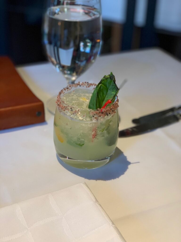 Araxi Restaurant & Oyster Bar  Bonfire mocktail