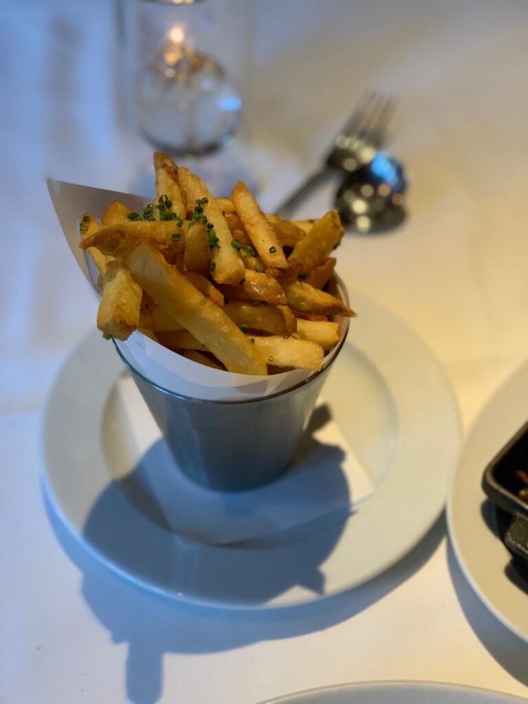 truffle oil fries