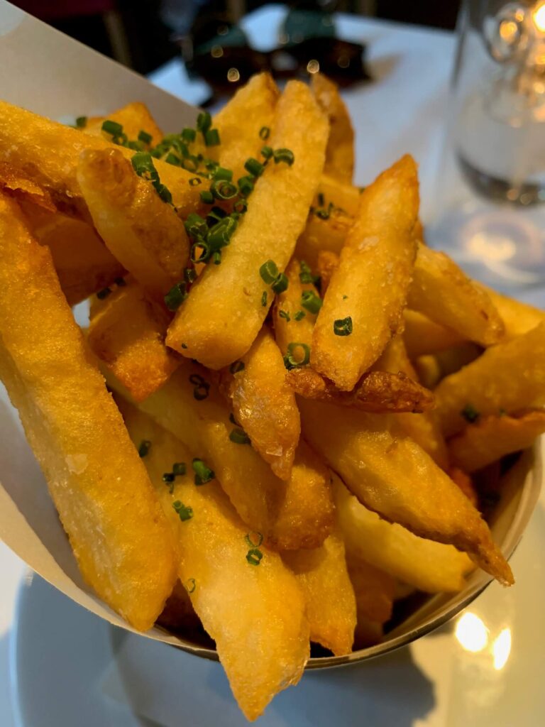 Araxi Restaurant & Oyster Bar  truffle oil fries