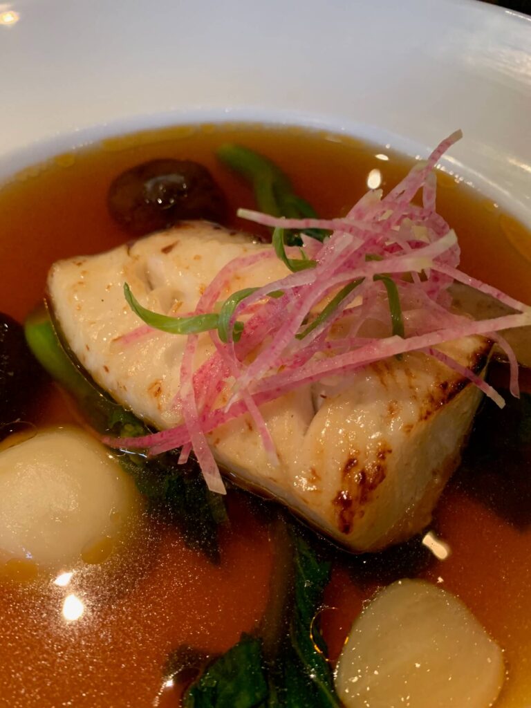 Araxi Restaurant & Oyster Bar Miso Marinated BC Sablefish