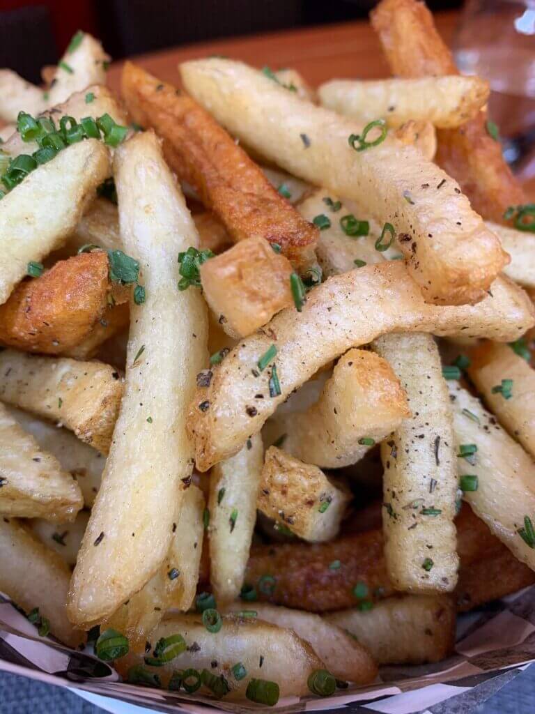 fries close up view