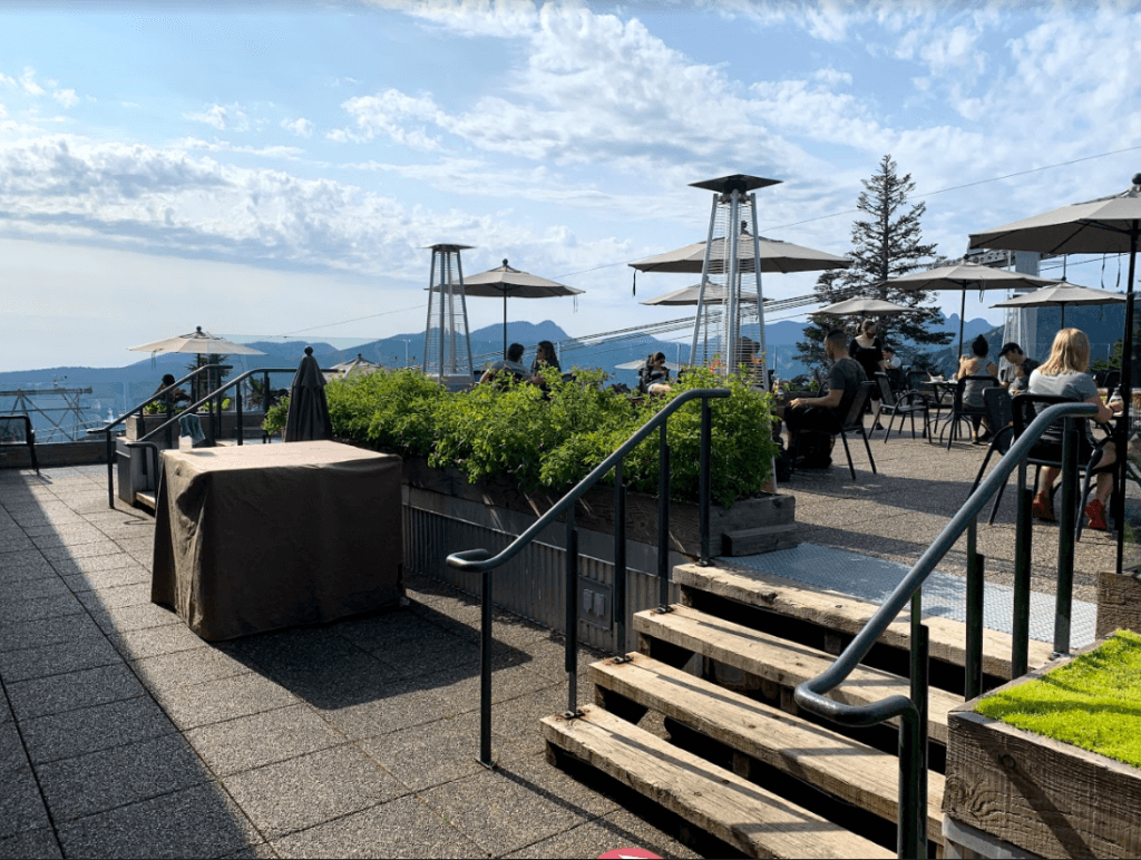 Altitude's Bistro at the Grouse mountain
