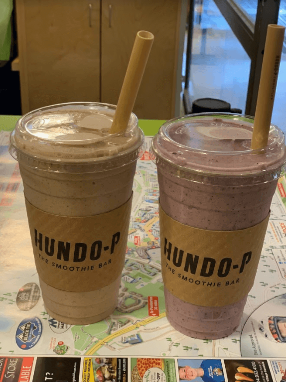 Hundo-P chocolate joyride smoothie