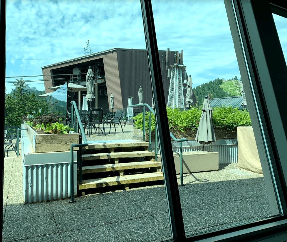 Altitude's Bistro's patio