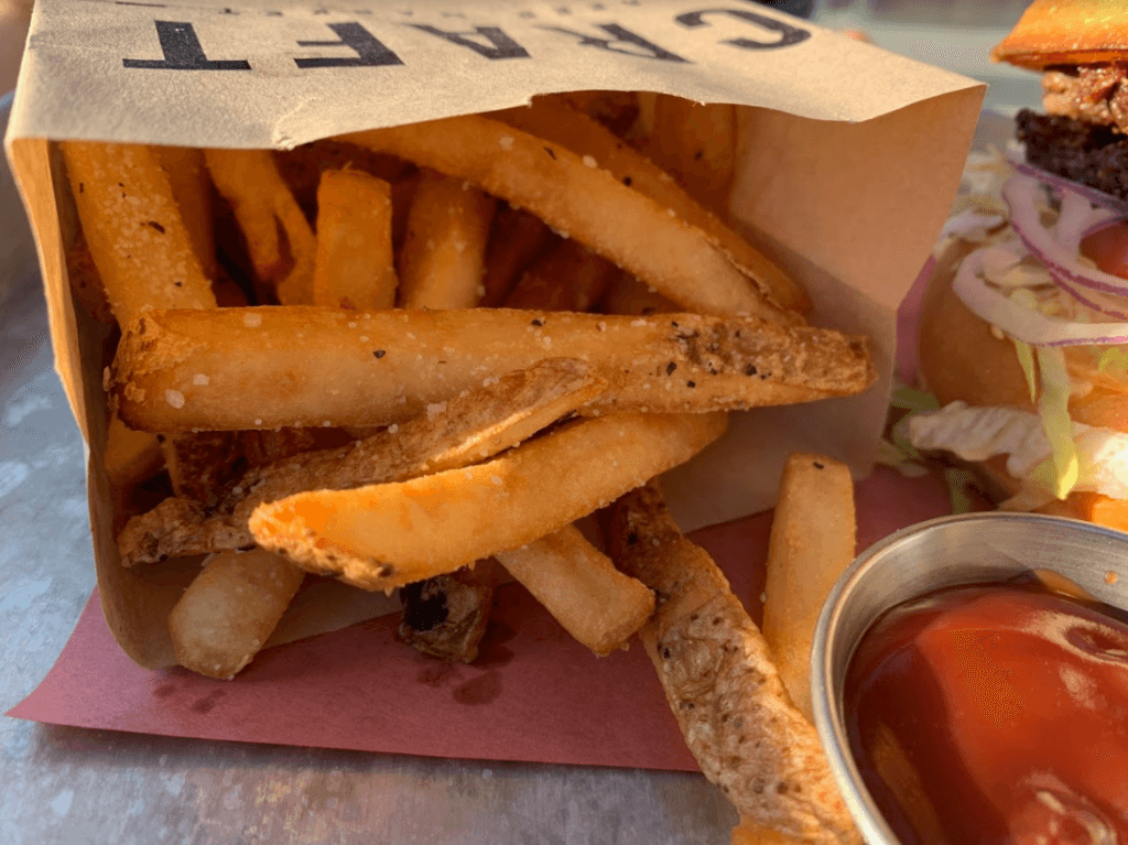 fries close up view