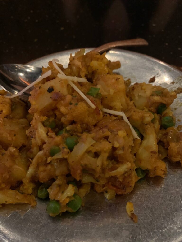 Tasty Indian Bistro aloo gobi 