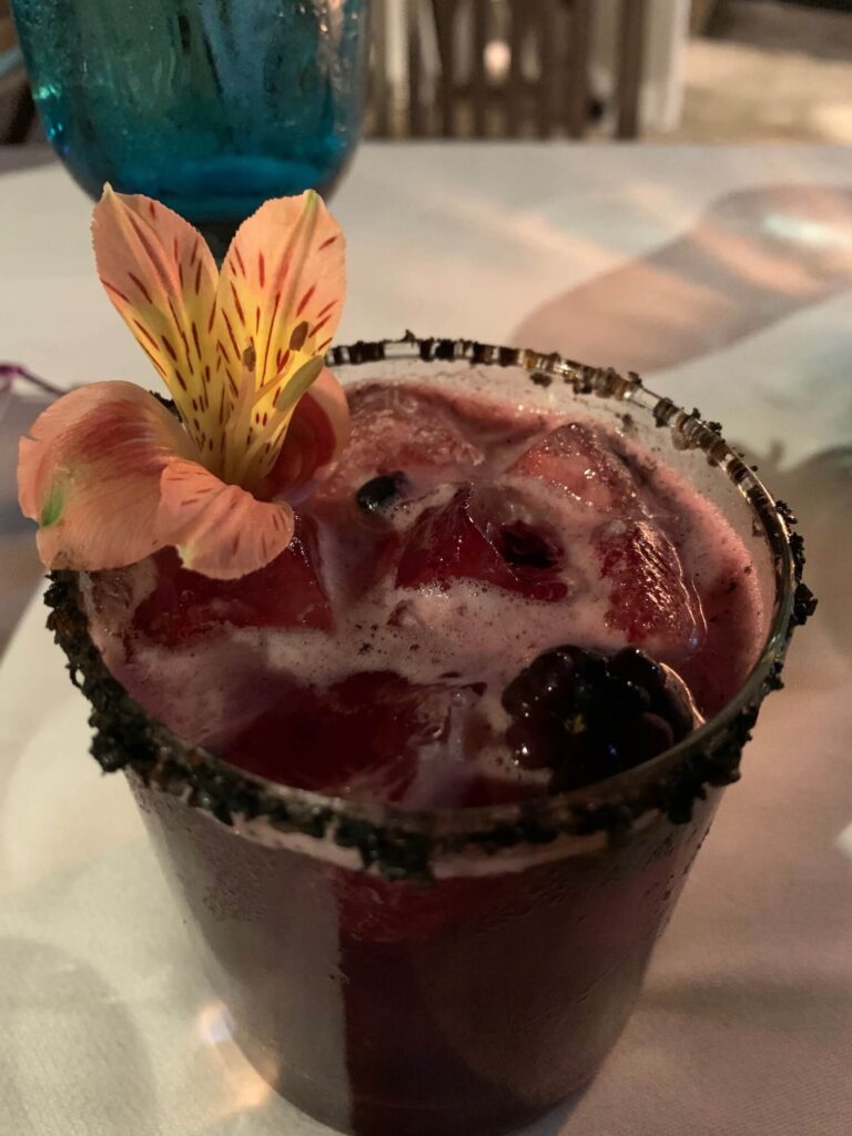 hibiscus margarita Tuna Blanco Punta Mita