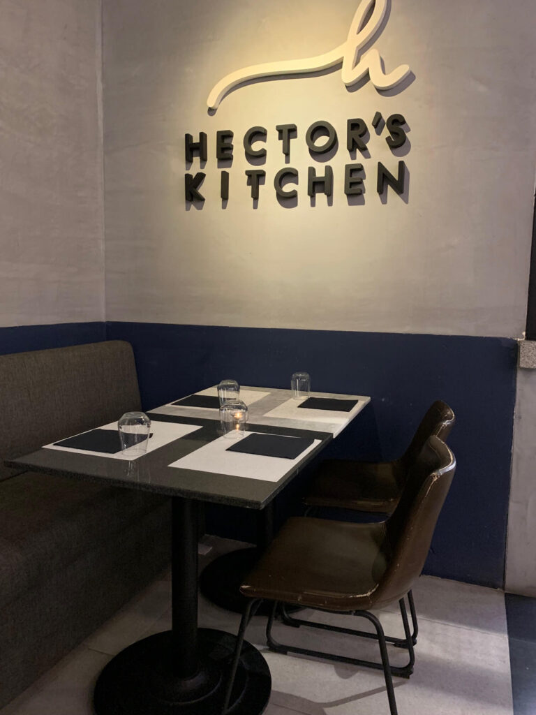 Hector's Kitchen signage